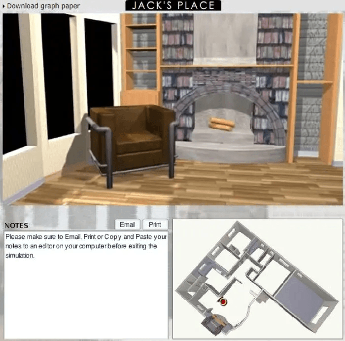 3D House Interactive Experience